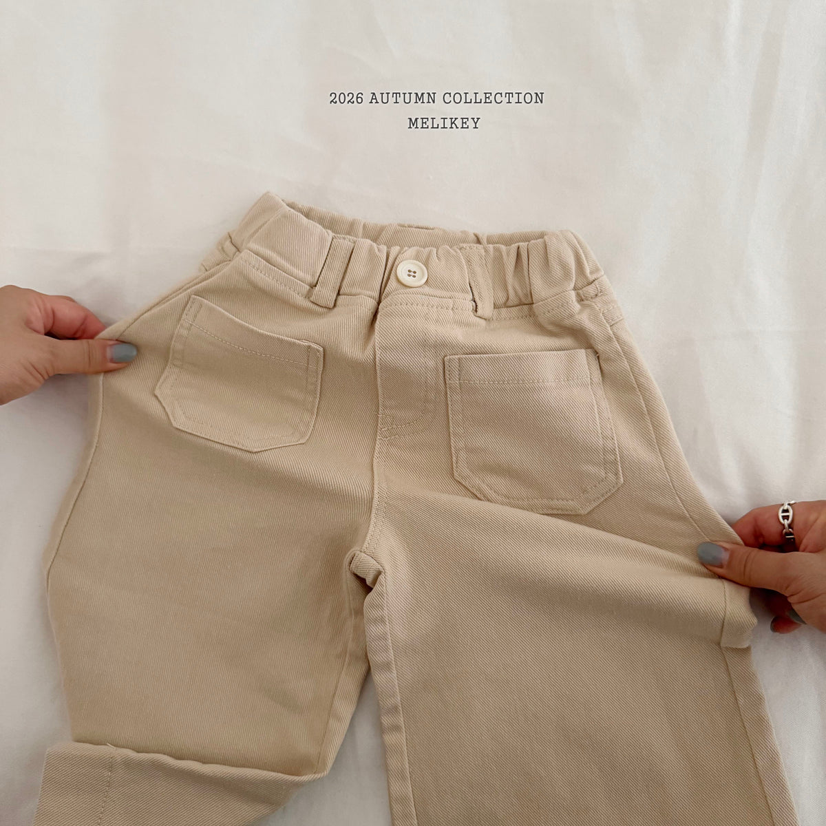 韓國童裝 26秋| ME43 Cotton 10-Min Wide Pants 寬鬆長褲 (80-140)