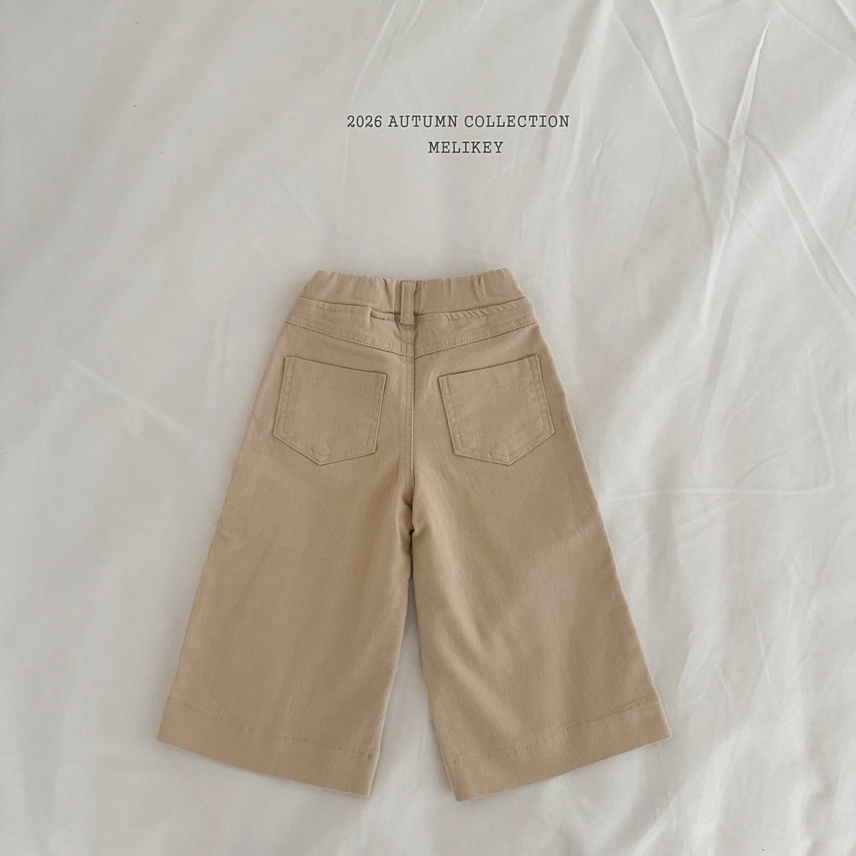 韓國童裝 26秋| ME43 Cotton 10-Min Wide Pants 寬鬆長褲 (80-140)