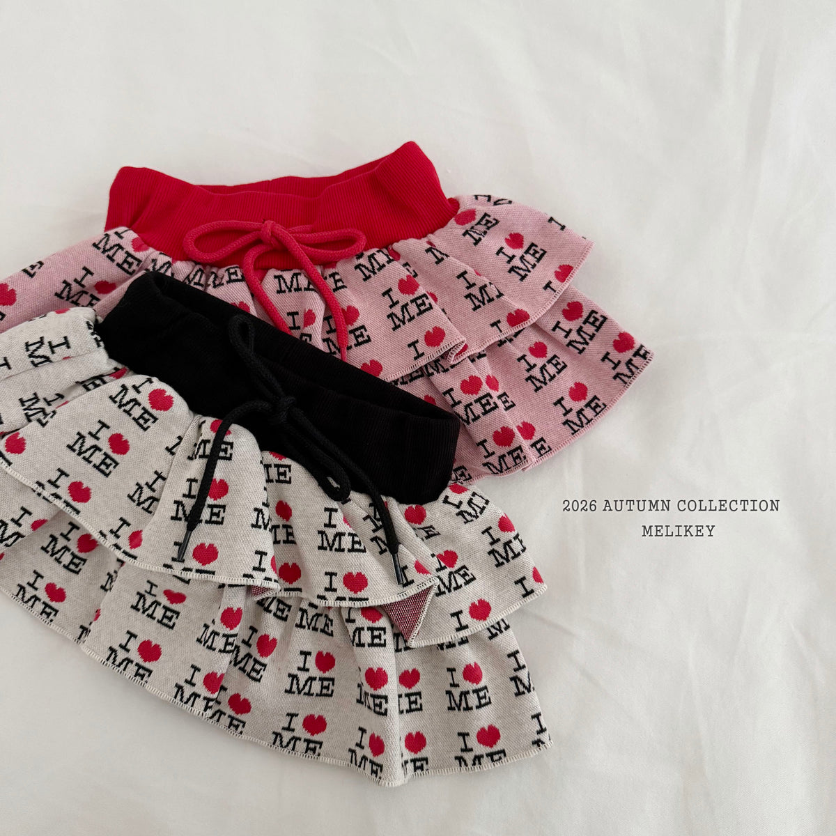 韓國童裝 26秋| ME30 Cankan Love Me Skirt 蛋糕裙 (80-140)