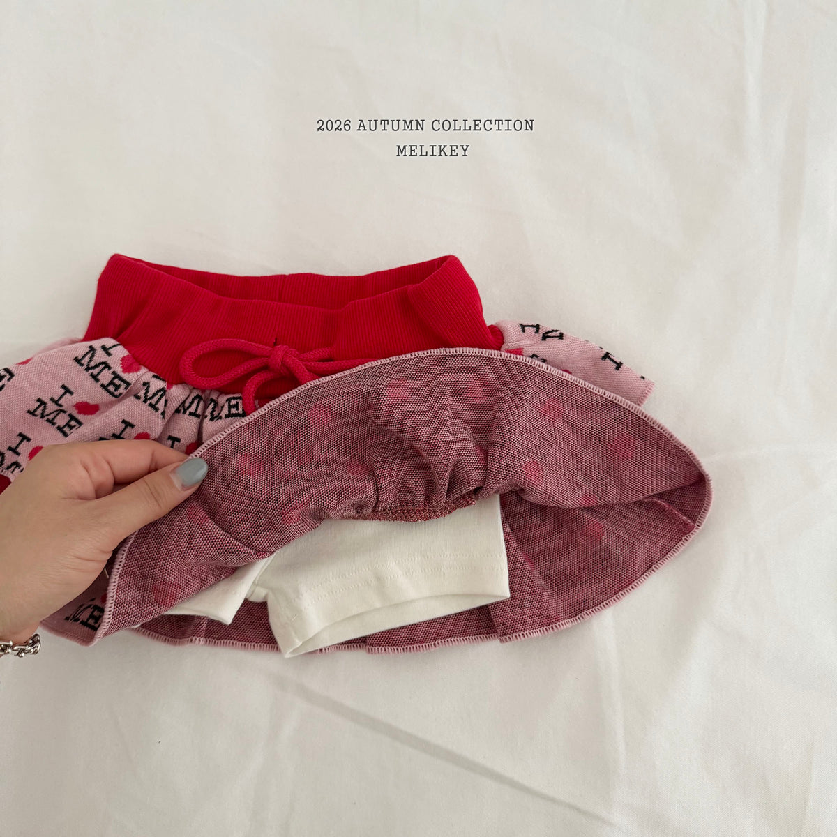 韓國童裝 26秋| ME30 Cankan Love Me Skirt 蛋糕裙 (80-140)