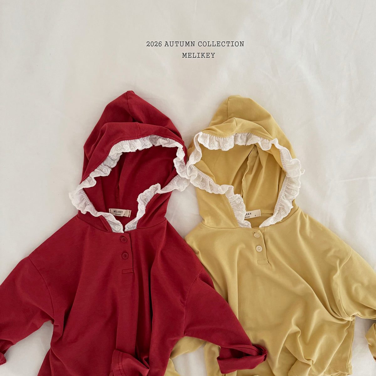 韓國童裝 26秋| ME16 Sona Hood T-shirt 連帽上衣 (80-140)