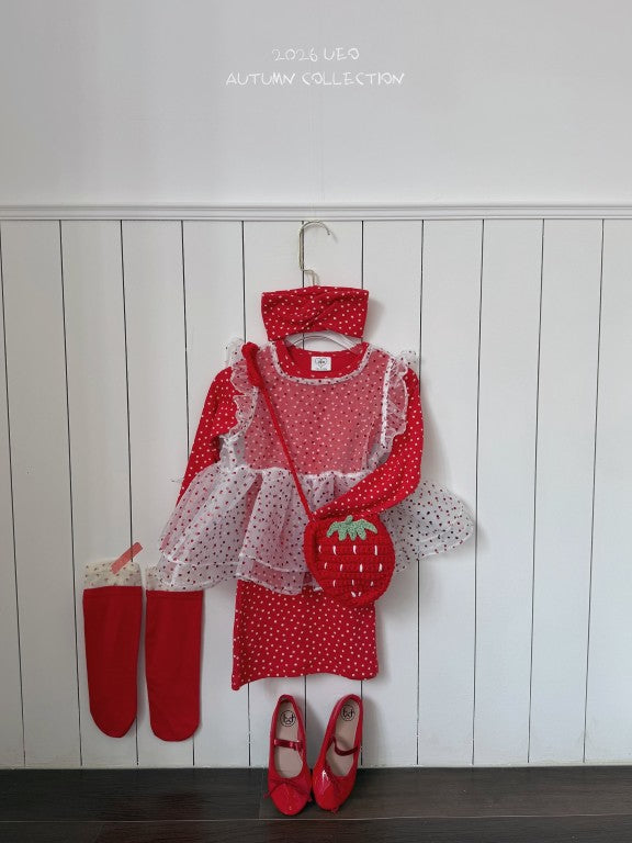韓國童裝 26秋| UE17 Songyi Dress Set 套裝 (90-130)