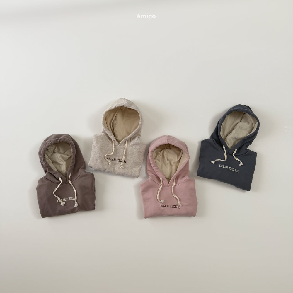 韓國童裝 26秋| AM20 Cheese Hoodie 連帽衛衣 (80-120)