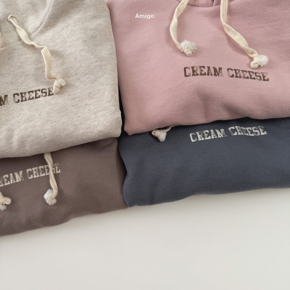 韓國童裝 26秋| AM20 Cheese Hoodie 連帽衛衣 (80-120)