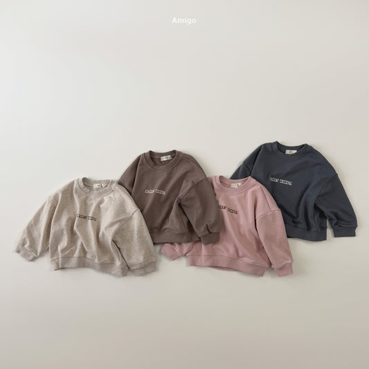 韓國童裝 26秋| AM19 Cheese Sweatshirt 衛衣 (80-120)