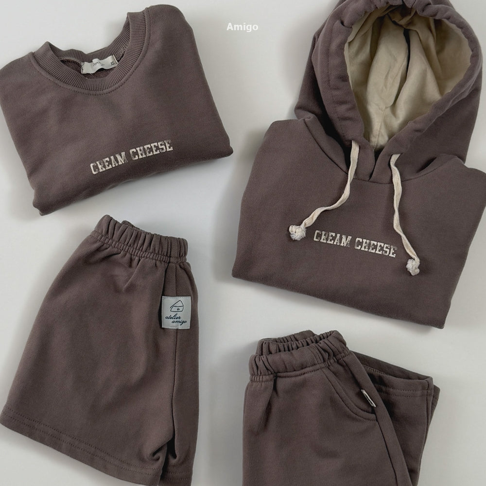 韓國童裝 26秋| AM19 Cheese Sweatshirt 衛衣 (80-120)