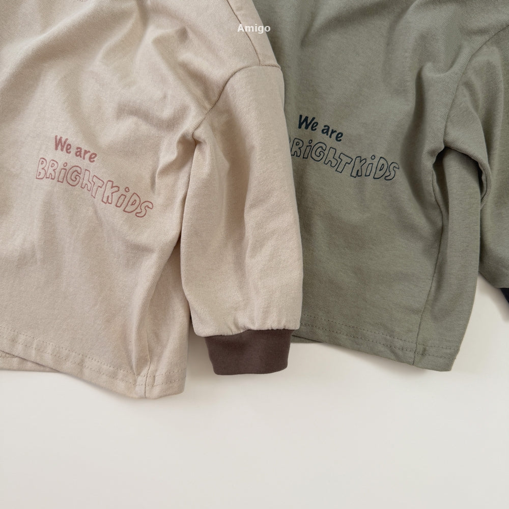 韓國童裝 26秋| AM16 Butter Cuffs T-shirt 上衣 (80-120)