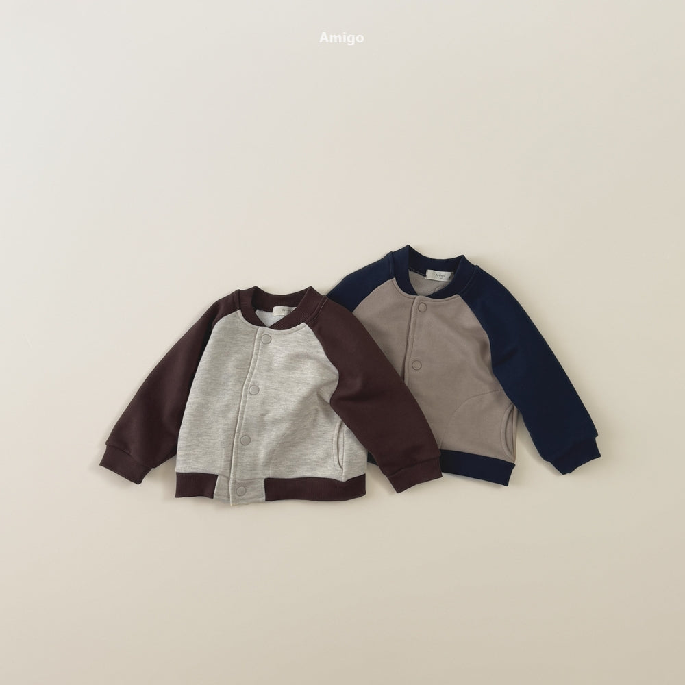 韓國童裝 26秋| AM04 Baseball Jacket 外套 (80-120)