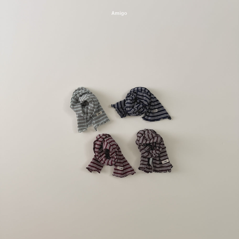 韓國童裝 26秋| AM45 Barcode Muffler 圍巾 (FREE)