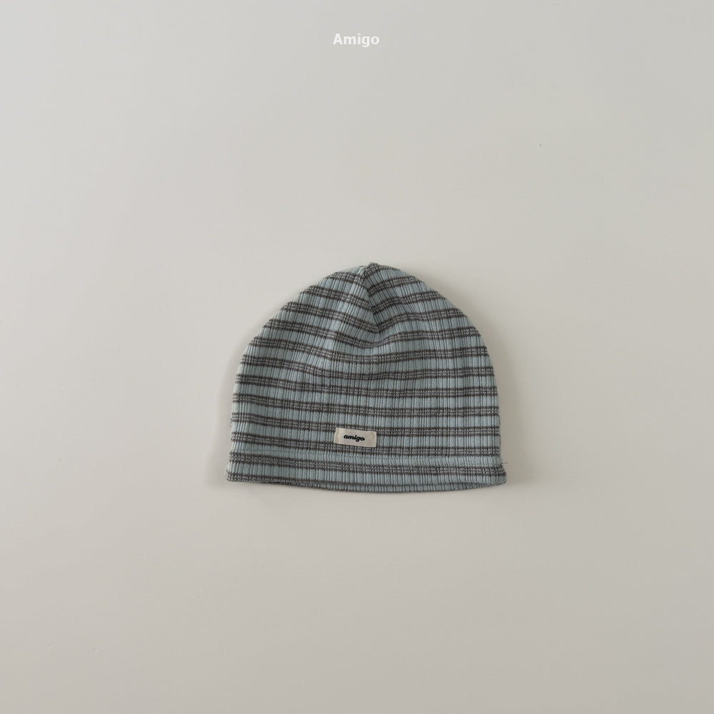 韓國童裝 26秋| AM43 Barcode Beanie 冷帽 (FREE)