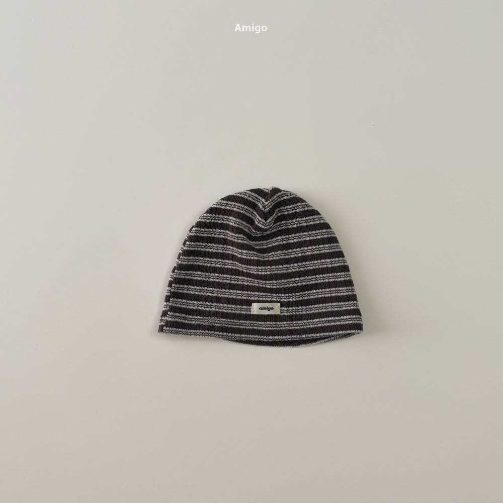 韓國童裝 26秋| AM43 Barcode Beanie 冷帽 (FREE)
