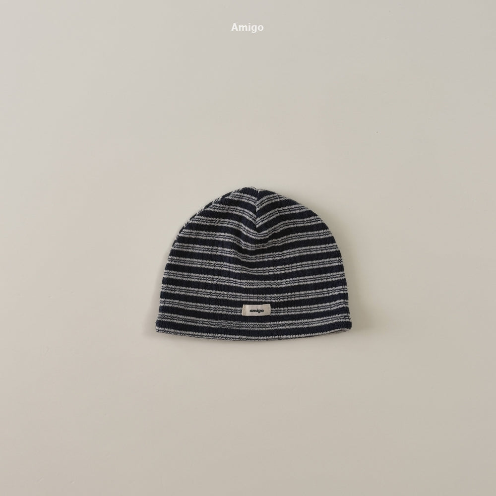 韓國童裝 26秋| AM43 Barcode Beanie 冷帽 (FREE)