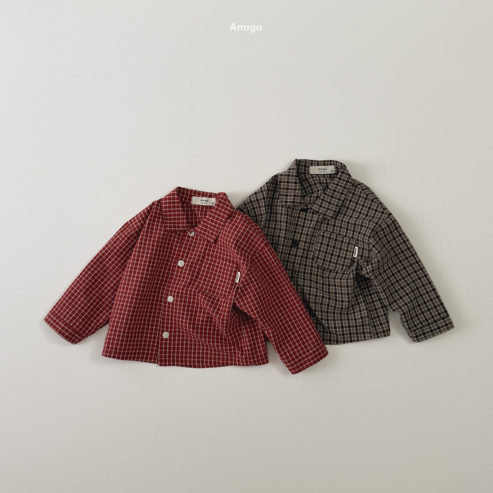 韓國童裝 26秋| AM21 Lily Shirt 襯衫 (80-120)