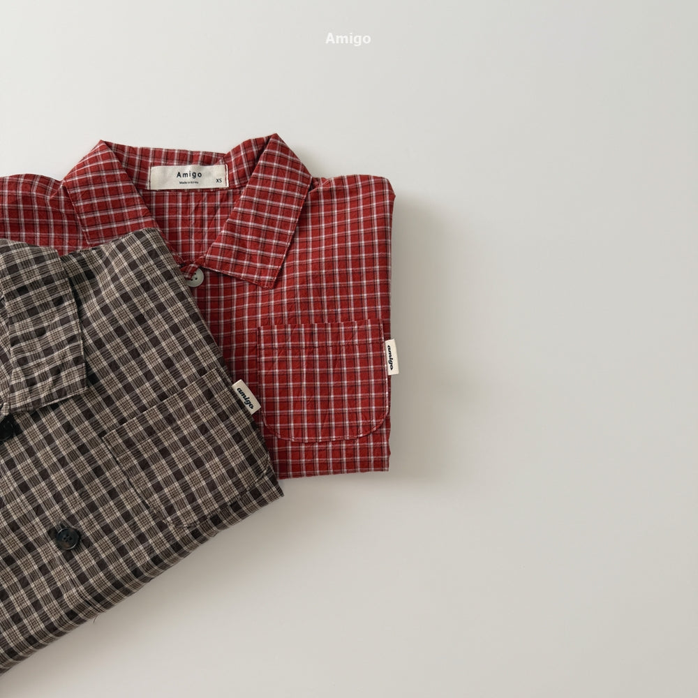 韓國童裝 26秋| AM21 Lily Shirt 襯衫 (80-120)
