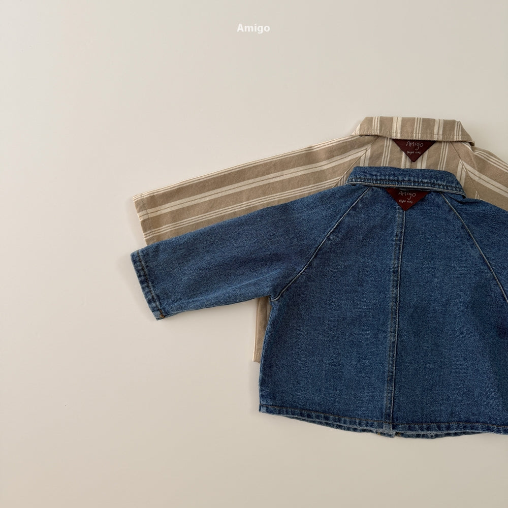 韓國童裝 26秋| AM05 Raglan Jacket 外套 (80-120)