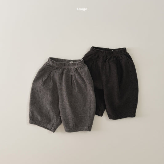 韓國童裝 26秋| AM38 Yoke Shirring Pants 長褲 (80-120)