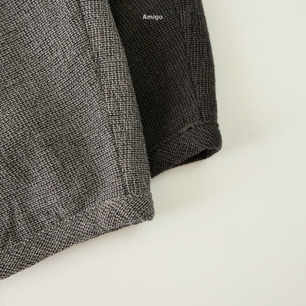 韓國童裝 26秋| AM38 Yoke Shirring Pants 長褲 (80-120)