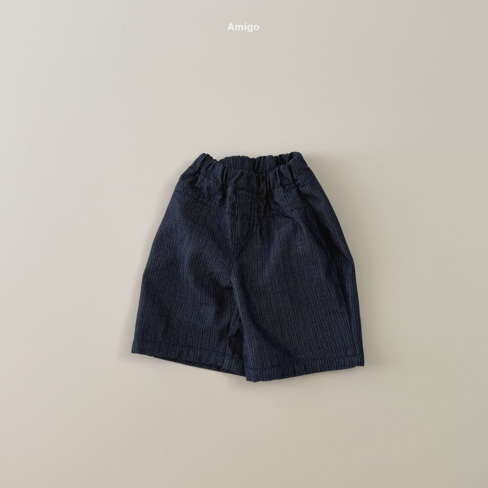 韓國童裝 26秋| AM25 Crop Herringbone Denim Pants 牛仔褲 (80-120)