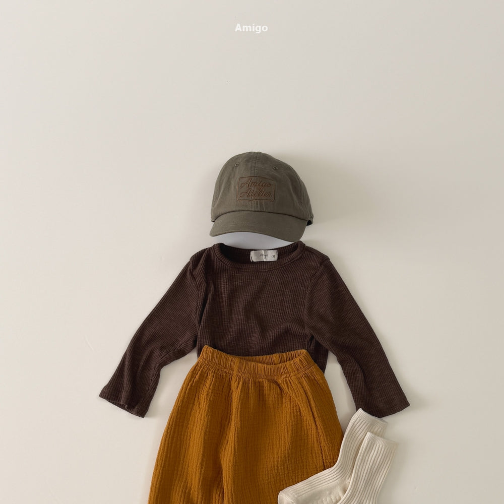 韓國童裝 26秋| AM37 Wide Pants 長褲 (80-120)