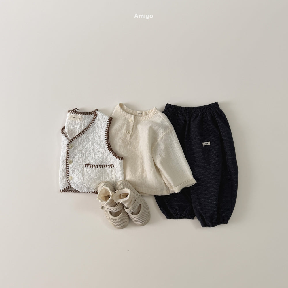 韓國童裝 26秋| AM31 Bibi Gojaengi Pants 長褲 (80-120)