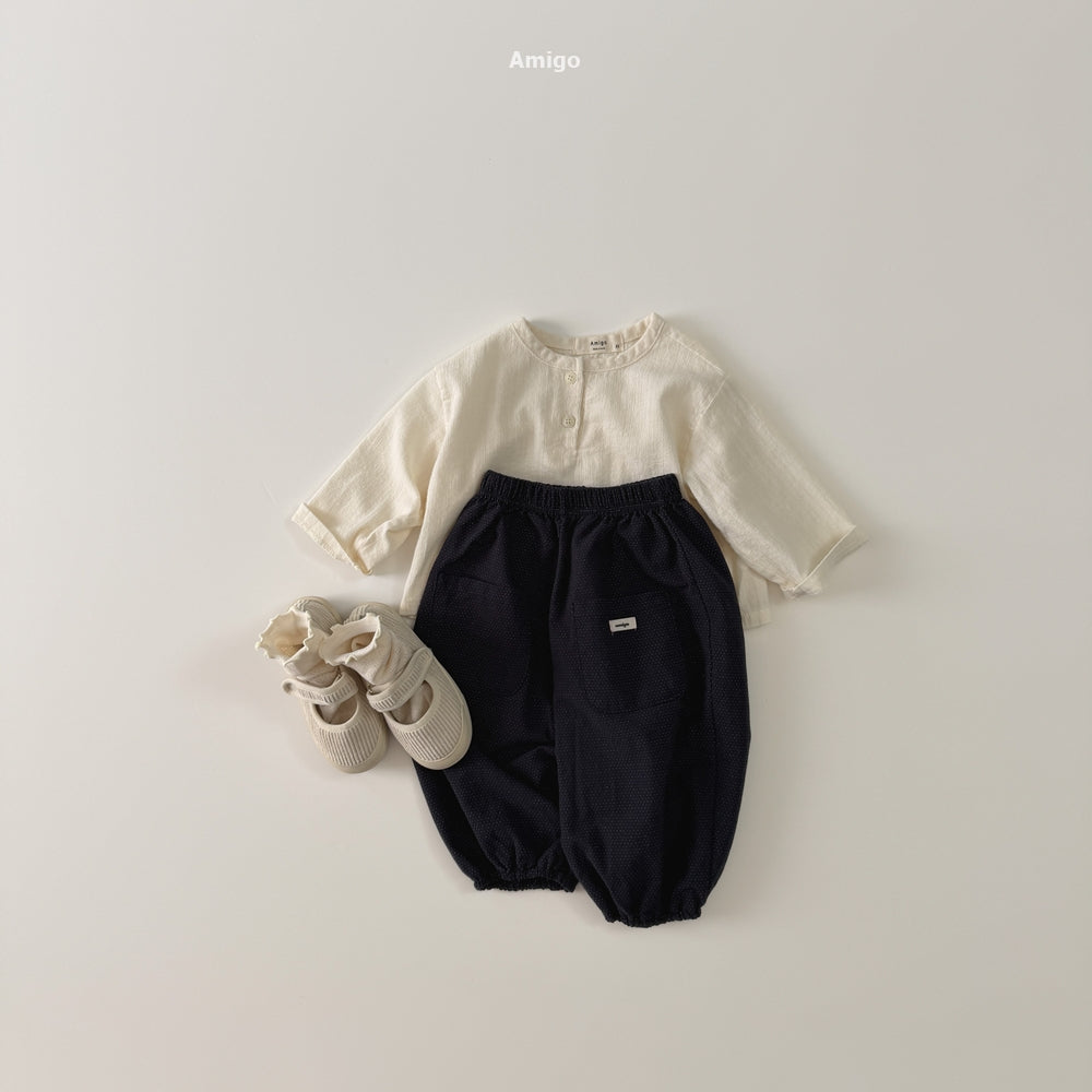 韓國童裝 26秋| AM31 Bibi Gojaengi Pants 長褲 (80-120)