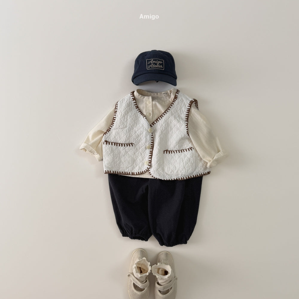 韓國童裝 26秋| AM08 Natural Peach Shirt 襯衫 (80-120)