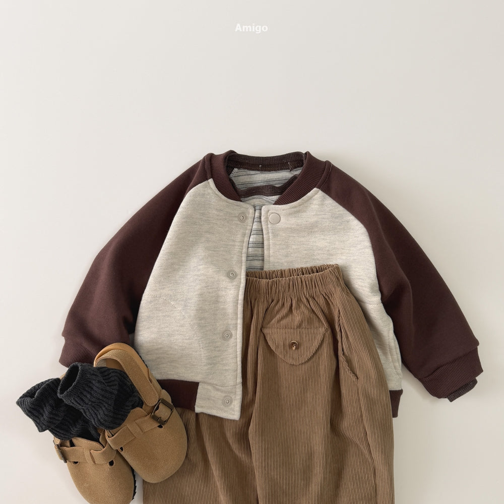 韓國童裝 26秋| AM04 Baseball Jacket 外套 (80-120)