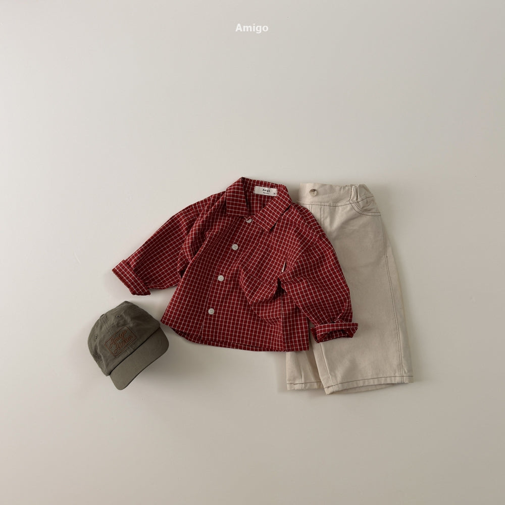 韓國童裝 26秋| AM21 Lily Shirt 襯衫 (80-120)