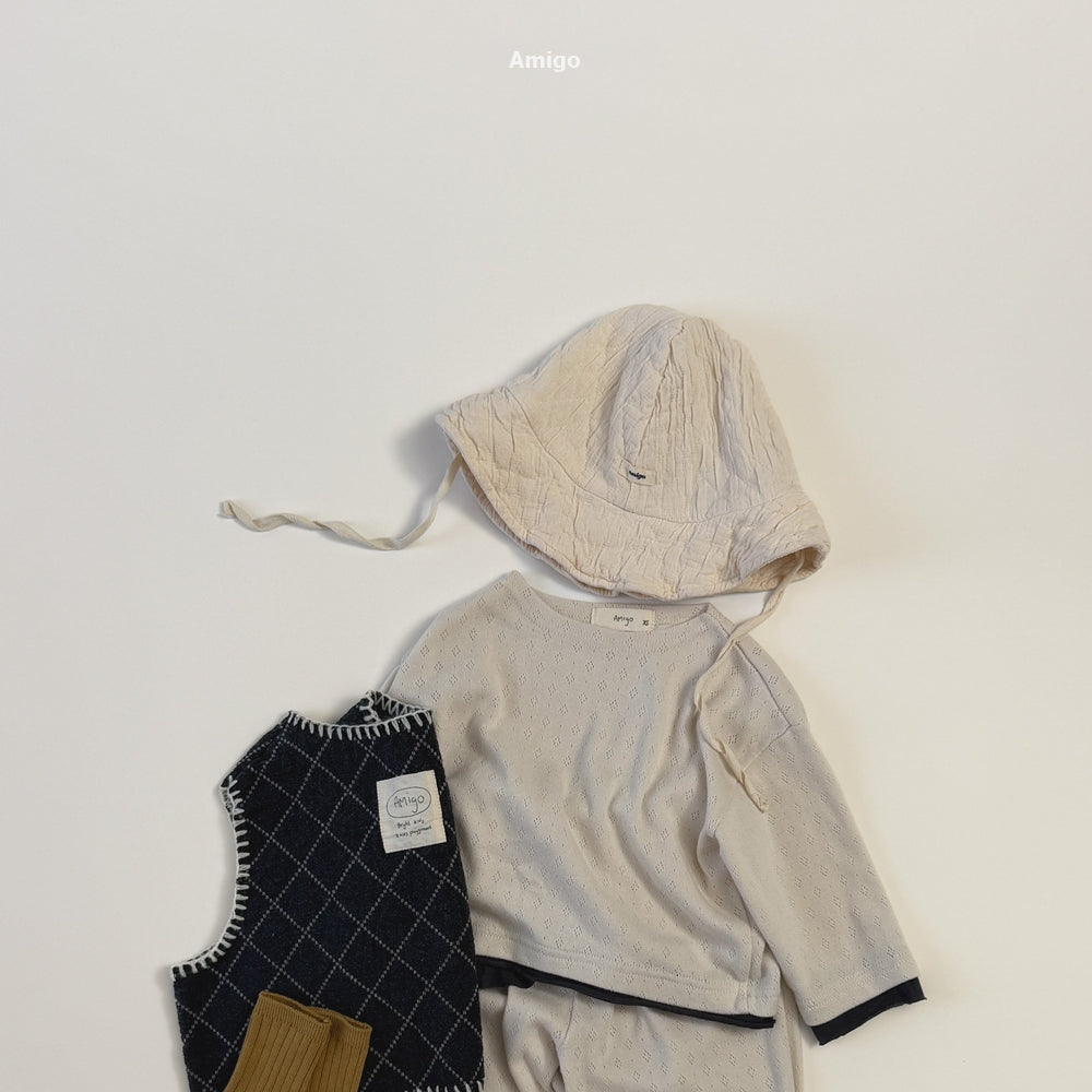 韓國童裝 26秋| AM12 Layered T-shirt 上衣 (80-120)