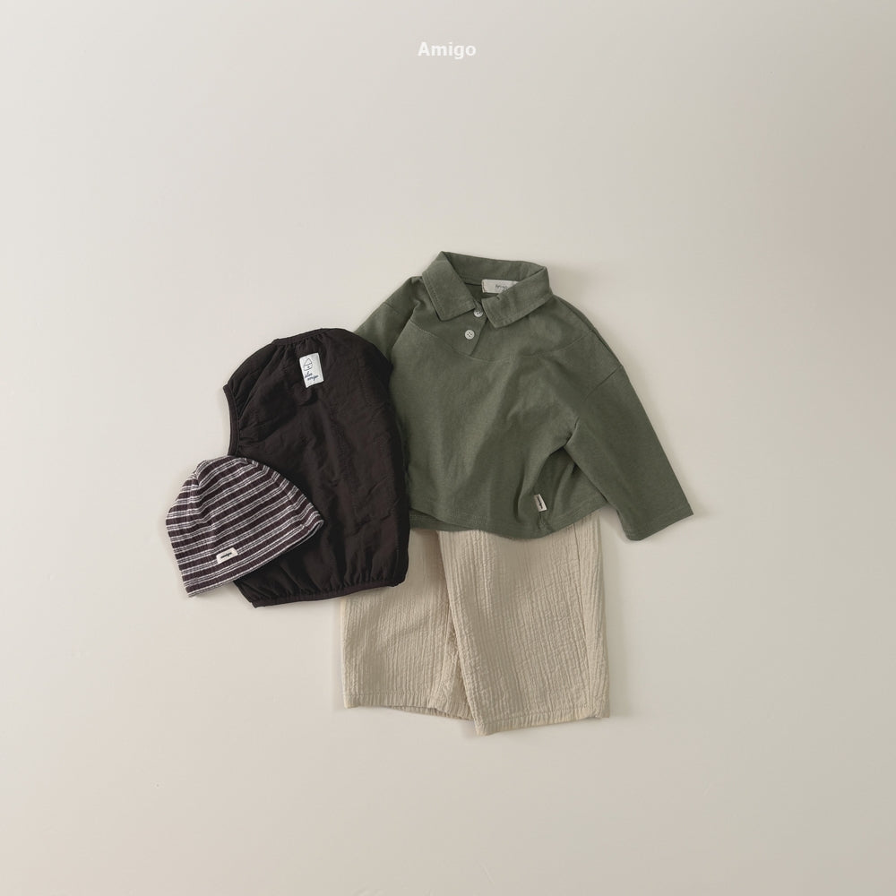 韓國童裝 26秋| AM02 Balen Quilted Vest 背心  (80-120)