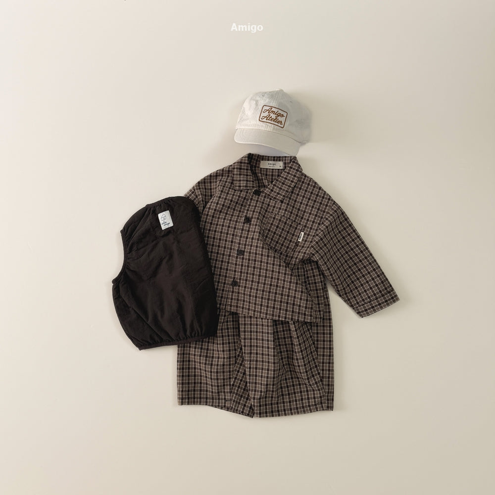 韓國童裝 26秋| AM21 Lily Shirt 襯衫 (80-120)