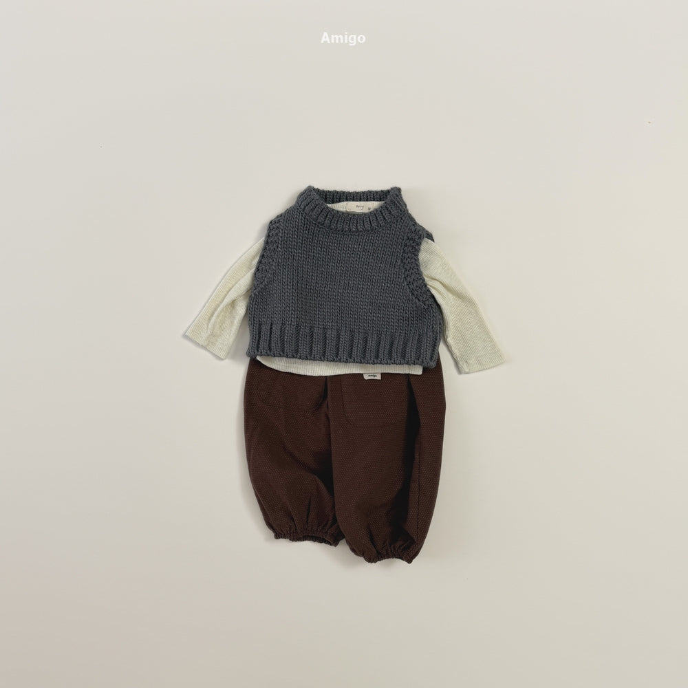 韓國童裝 26秋| AM31 Bibi Gojaengi Pants 長褲 (80-120)
