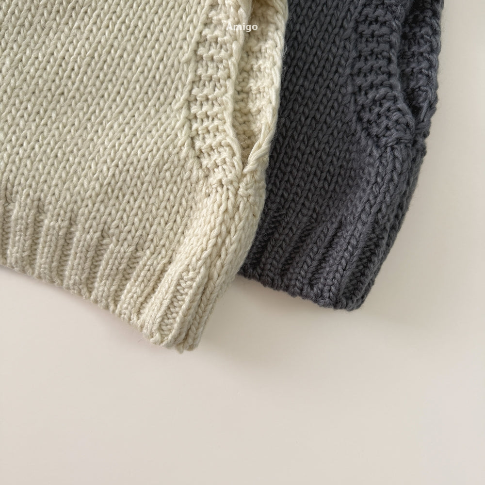 韓國童裝 26秋| AM10 Knit Vest 背心  (80-110)