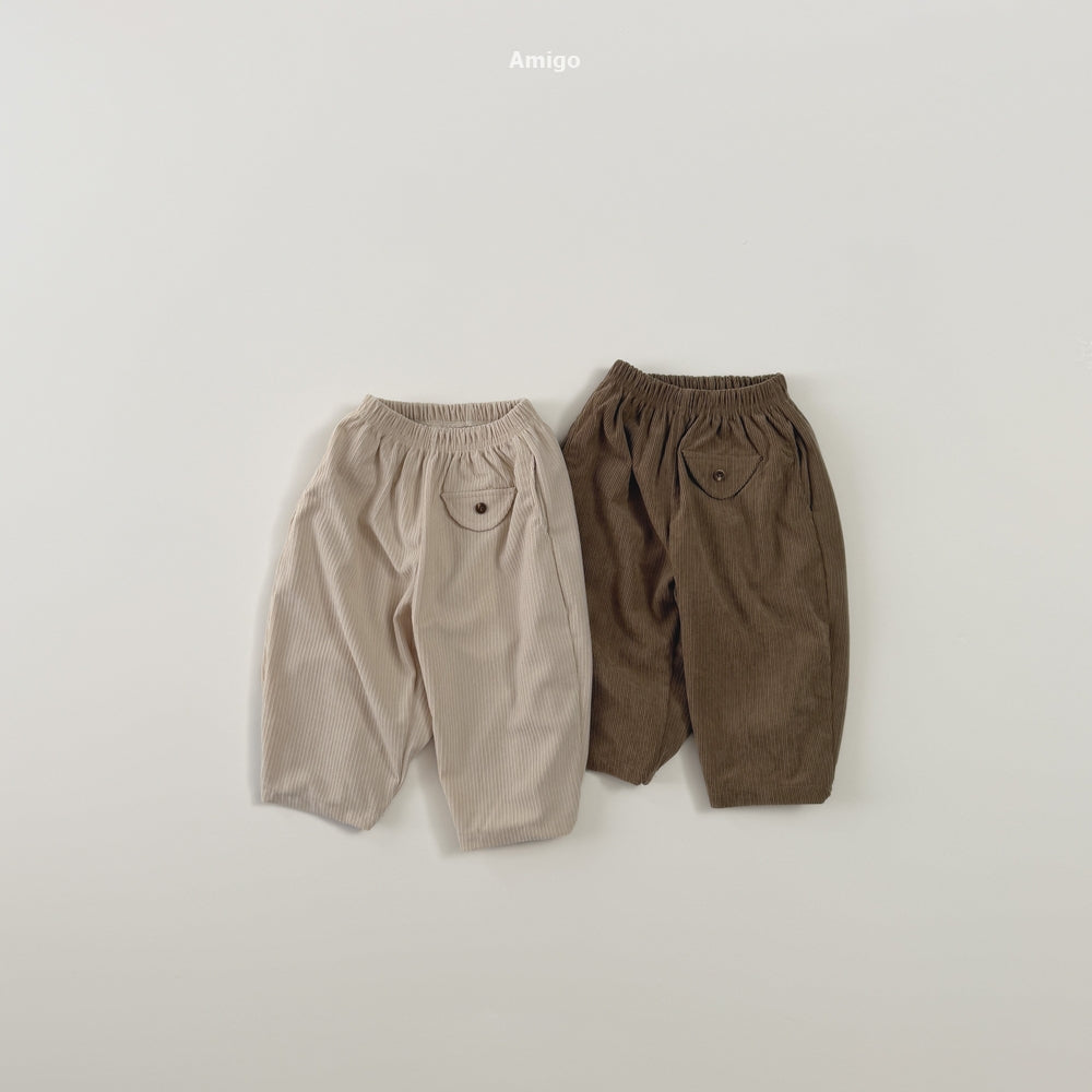 韓國童裝 26秋| AM26 A Gosaengi Pants 長褲 (80-120)