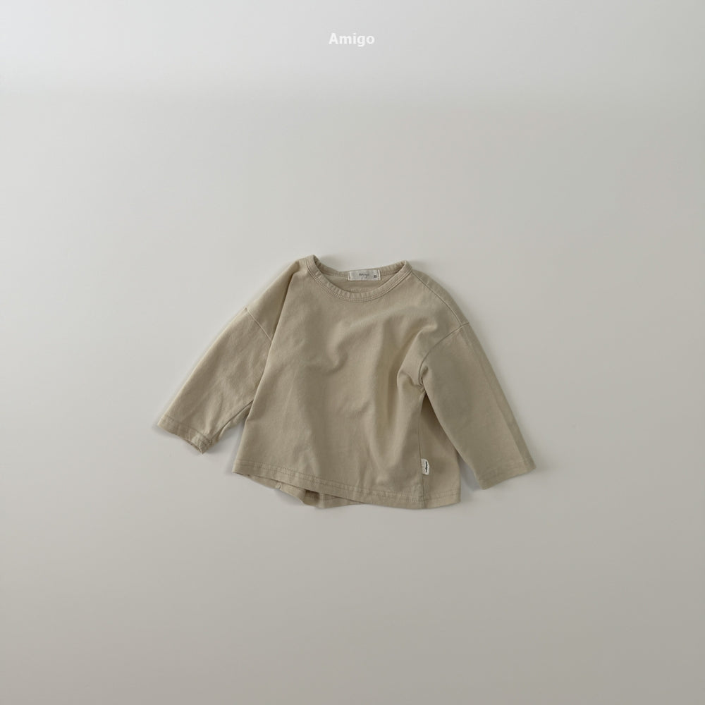 韓國童裝 26秋| AM17 Amigo Tee 上衣 (80-120)