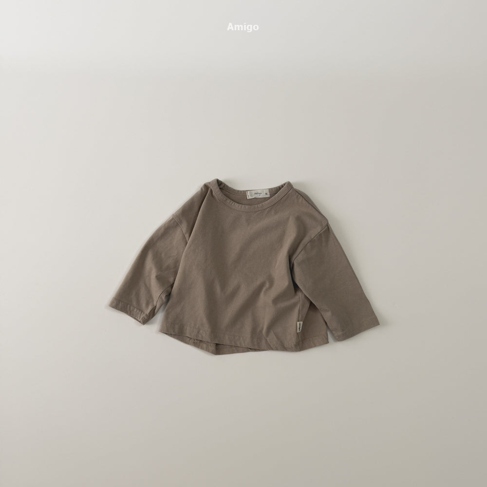 韓國童裝 26秋| AM17 Amigo Tee 上衣 (80-120)