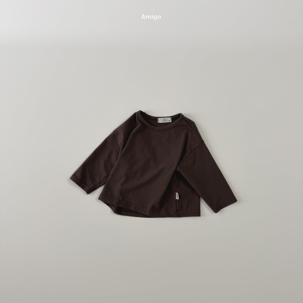 韓國童裝 26秋| AM17 Amigo Tee 上衣 (80-120)