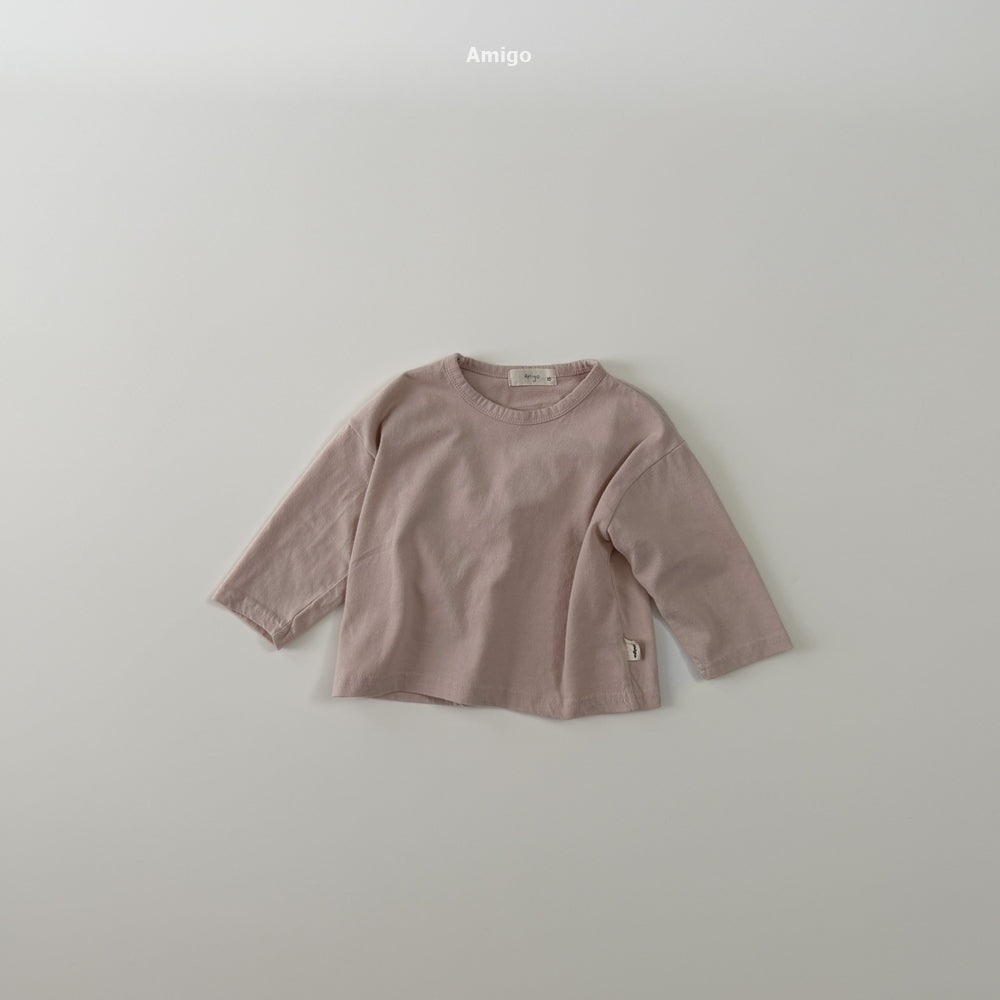 韓國童裝 26秋| AM17 Amigo Tee 上衣 (80-120)