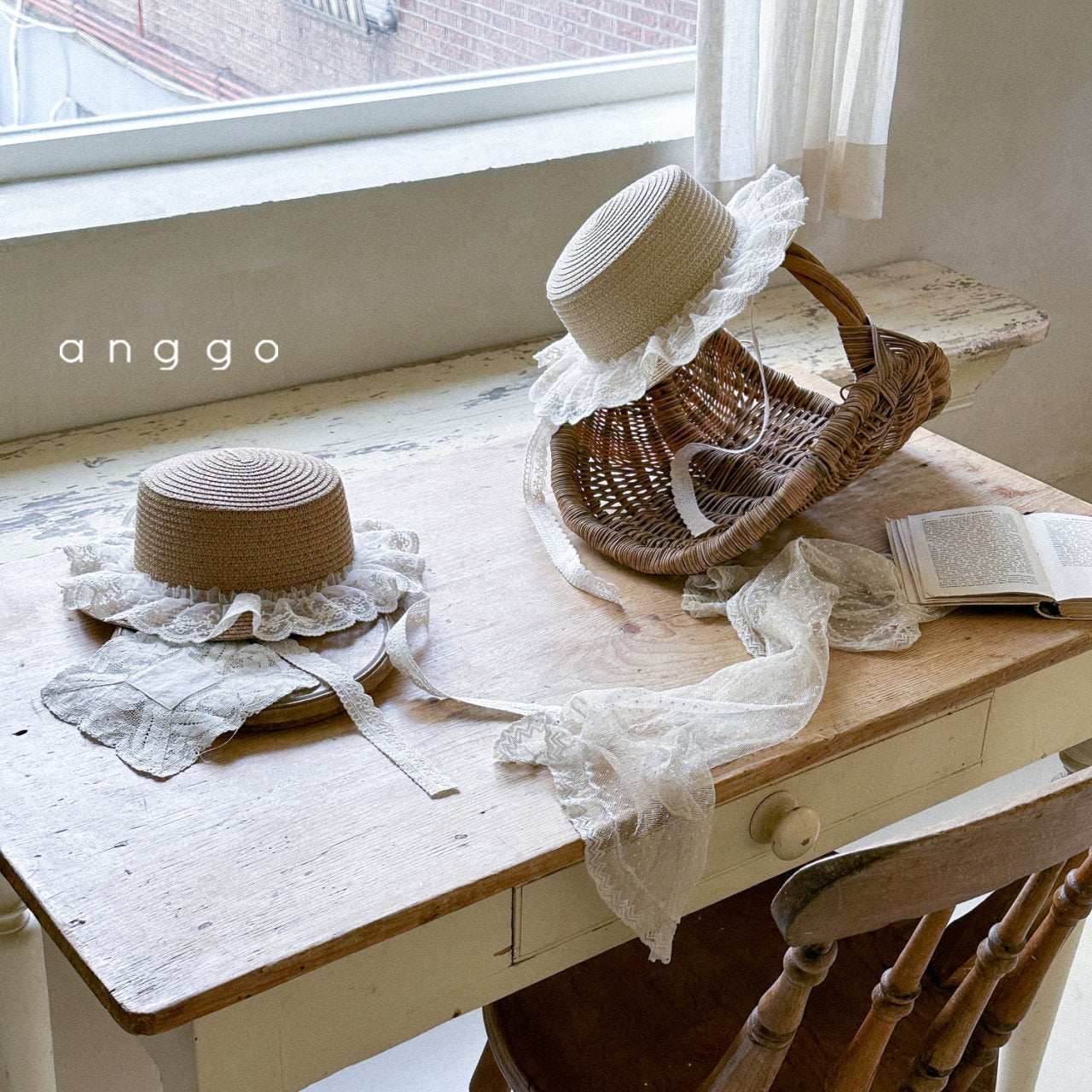 \限時預購/ 韓國童裝  AG25108 SUMMER HAT  #23/3截單 不設第二輪加購