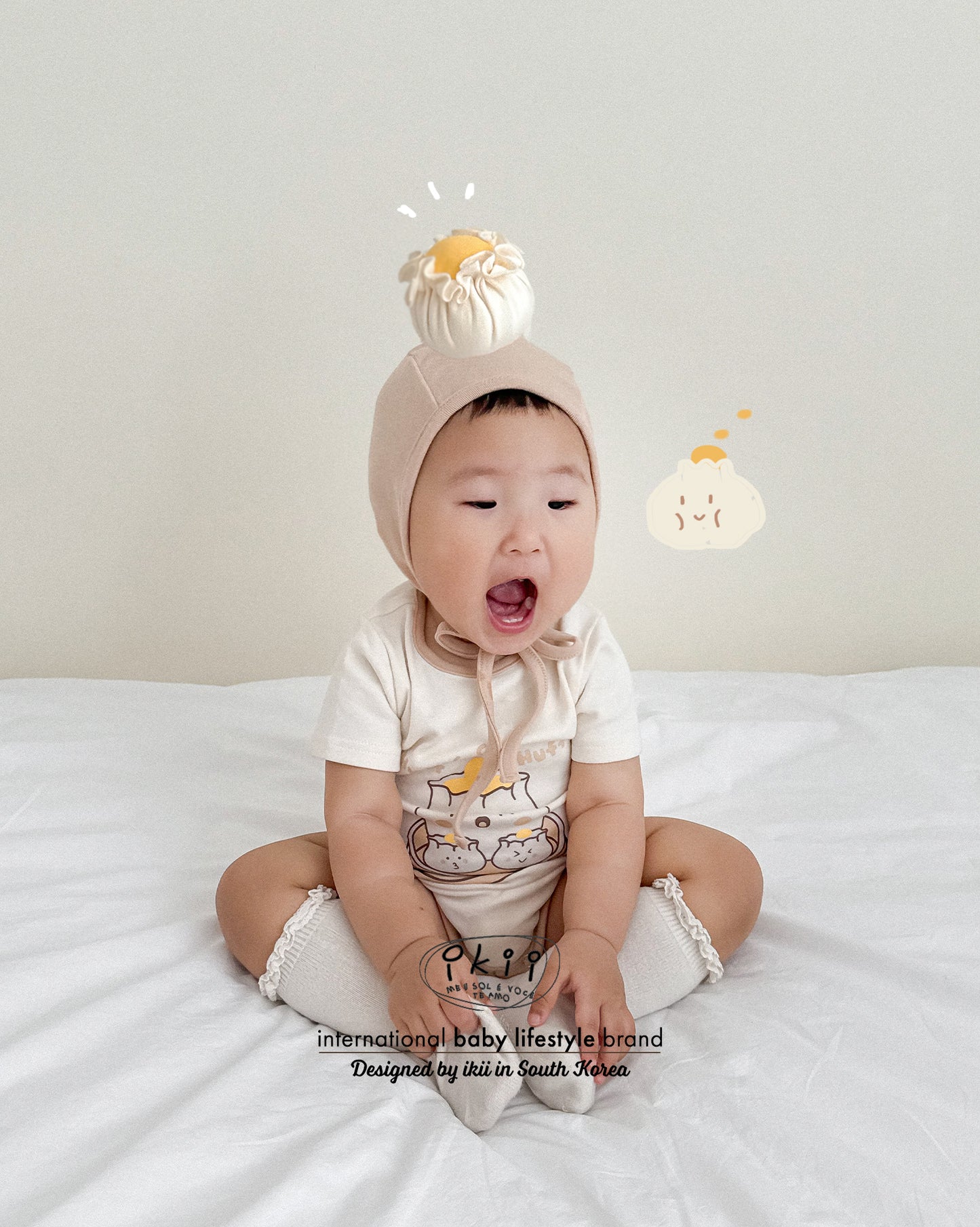 【首批優惠現貨發售】ikii / Horse Baby 可愛馬仔連身衣連帽套裝 (Scooter Horse)