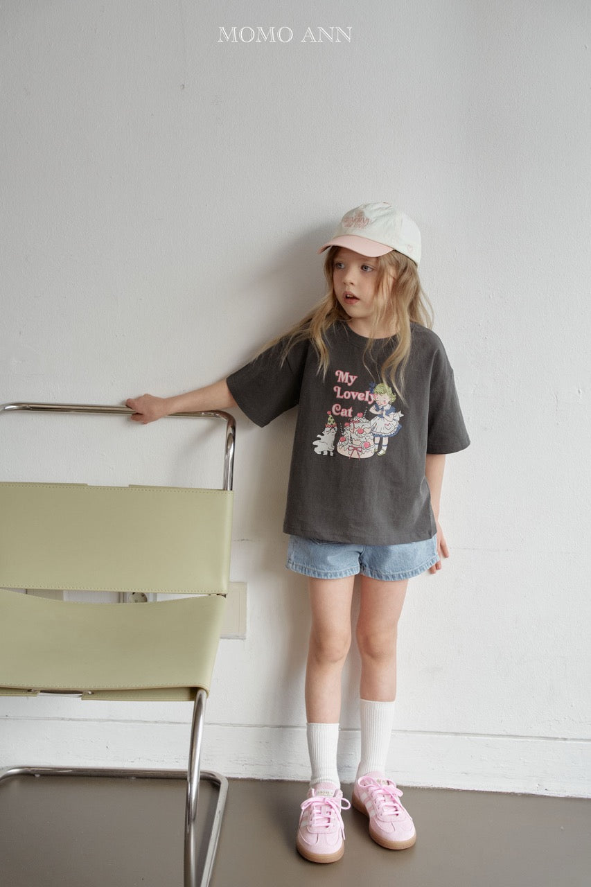 韓國童裝 26夏| MN23 Pigment Tee 水洗顏料T恤 (90-140cm)