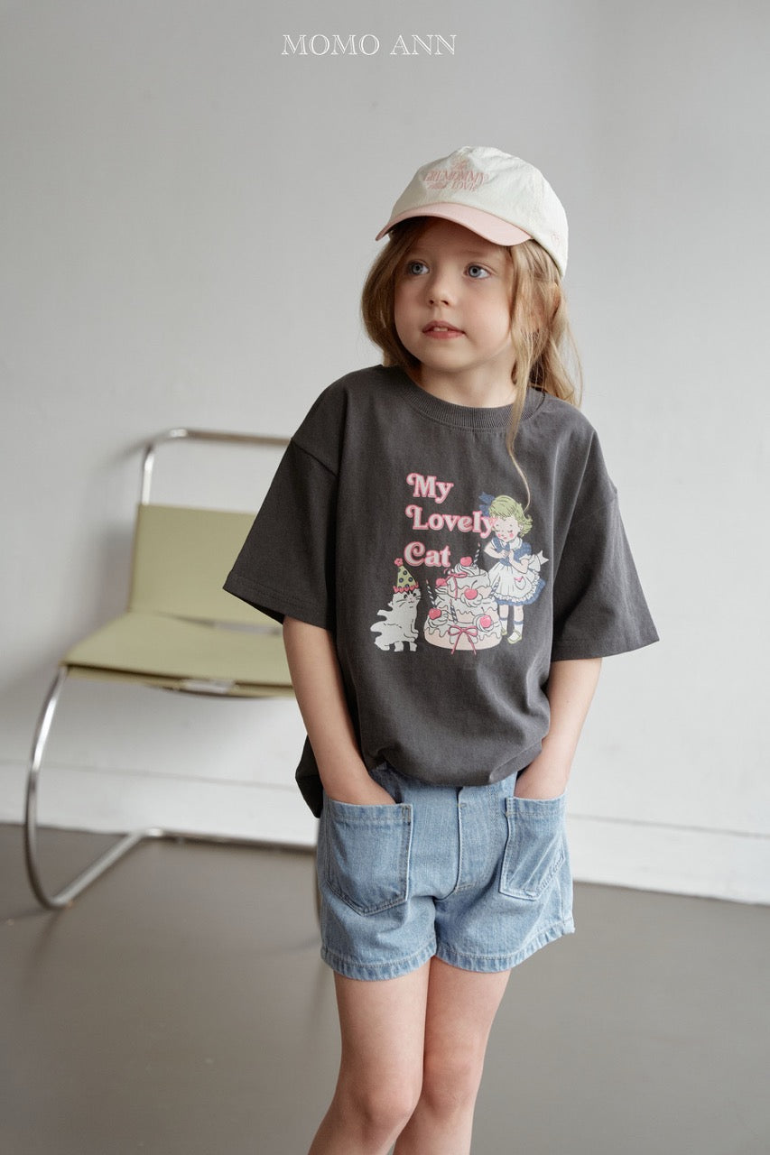 韓國童裝 26夏| MN23 Pigment Tee 水洗顏料T恤 (90-140cm)