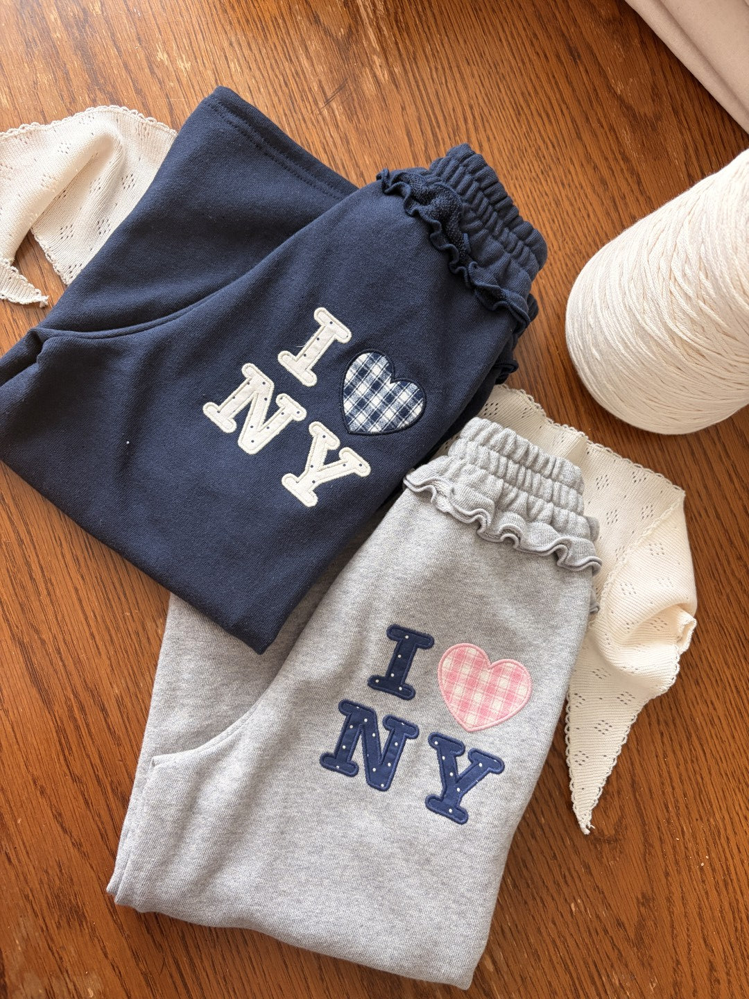韓國童裝 26秋| MN19 New York Sweatpants 長褲 (90-140)