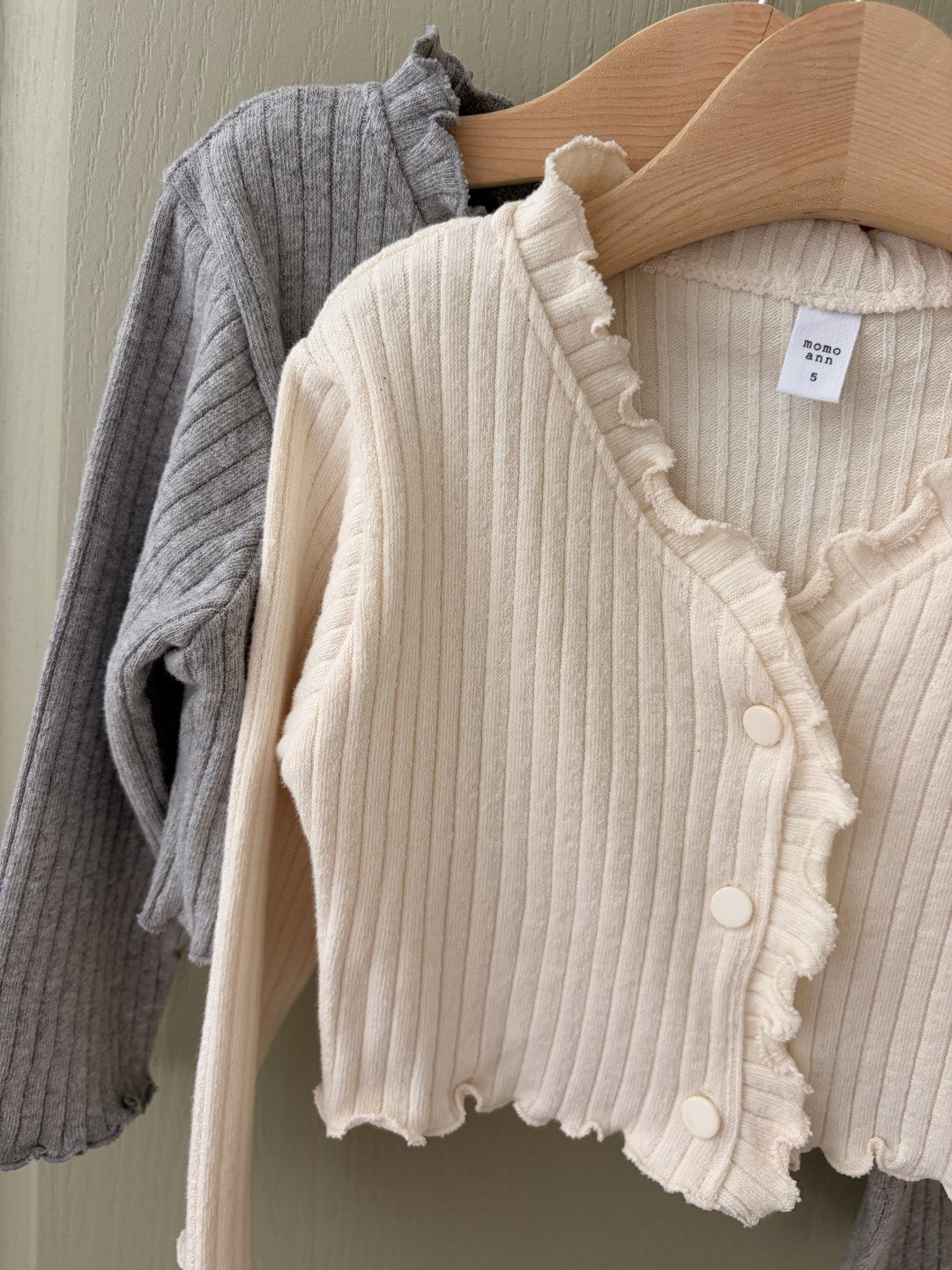 韓國童裝 26秋| MN03 Ribbed Cardigan 開衫 (90-140)