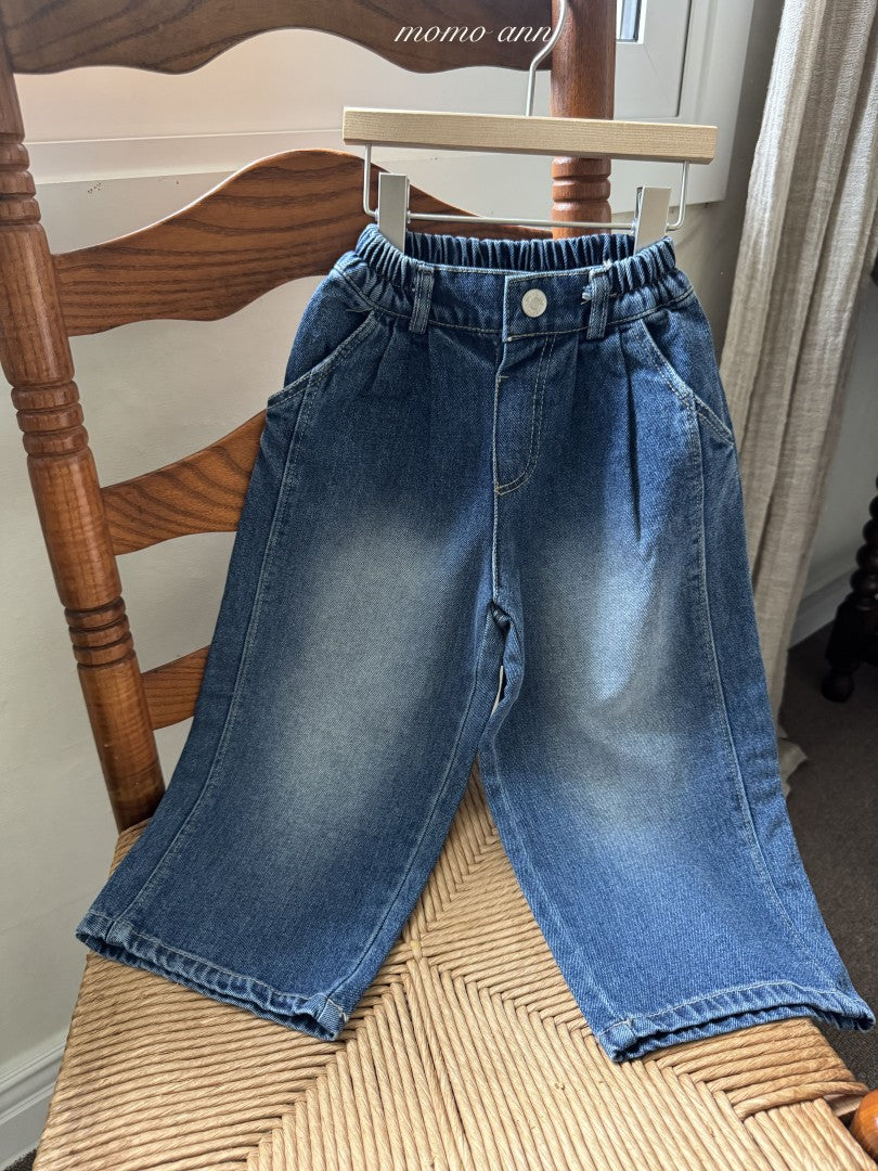韓國童裝 26秋| MN04 Pleated Jeans 牛仔褲 (90-140)