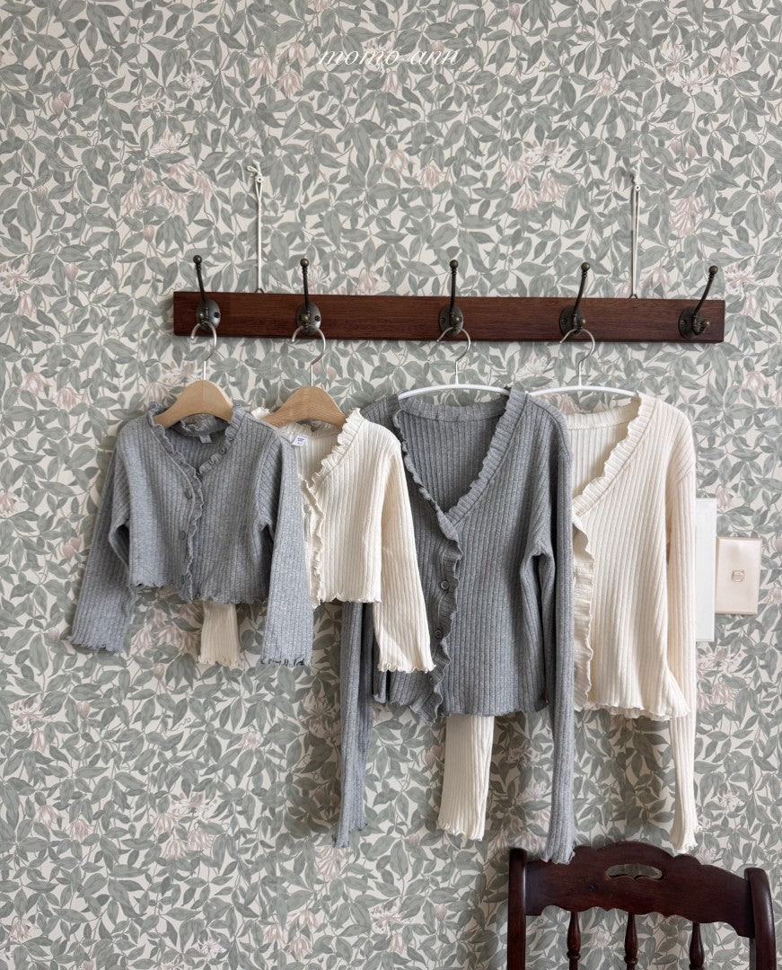 韓國童裝 26秋| MN03 Ribbed Cardigan 開衫 (90-140)