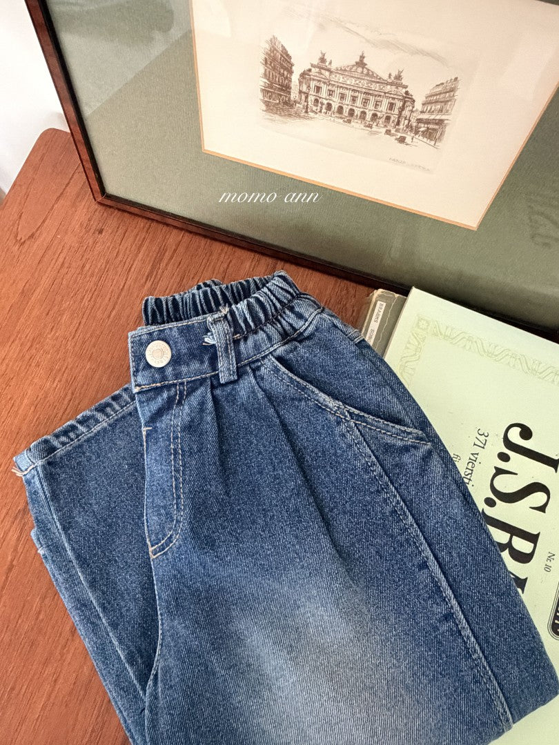 韓國童裝 26秋| MN04 Pleated Jeans 牛仔褲 (90-140)