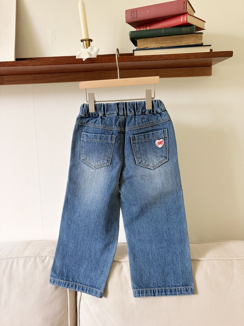 韓國童裝 26秋| MN13 Luka Jeans 牛仔褲 (90-140)