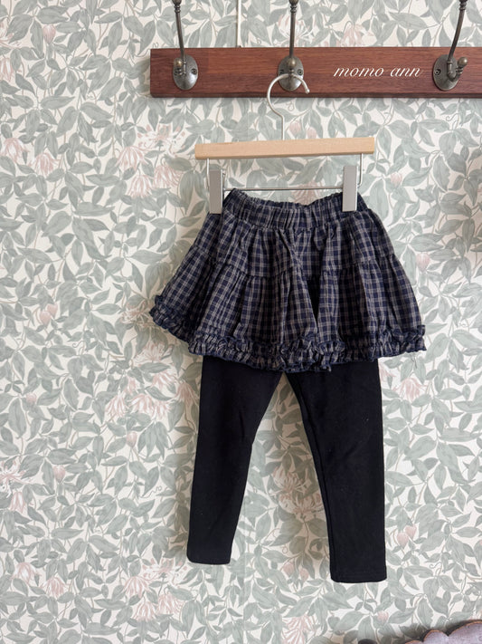 韓國童裝 26秋| MN14 Check Skirt Leggings 裙褲 (90-140)