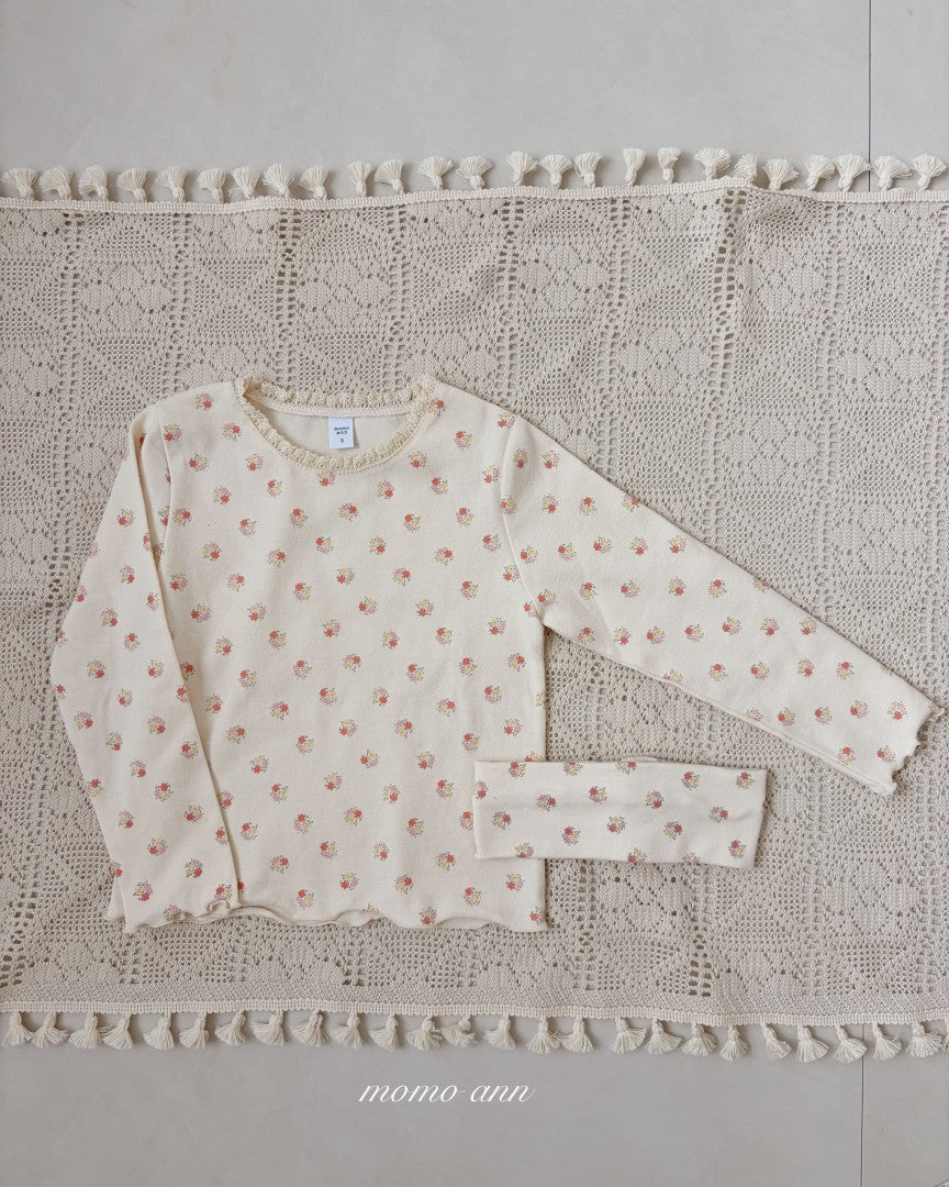 韓國童裝 26秋| MN25 Connie Flower Tee 上衣 (80-130)